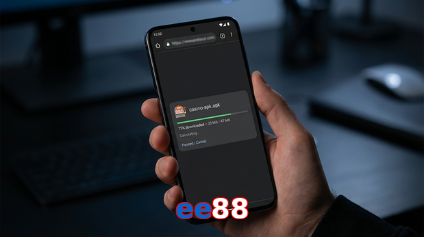 Main screen of Ee88 apk page for PK players